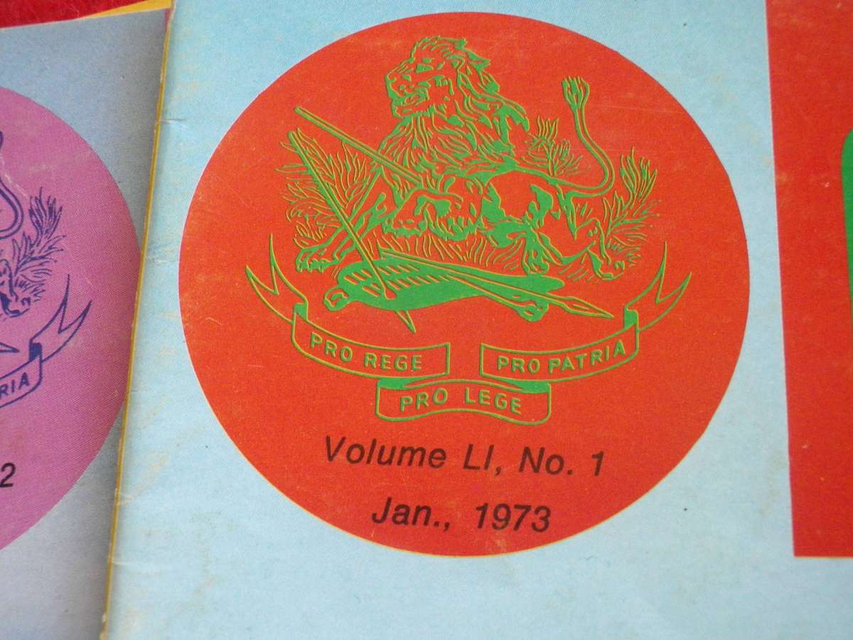 RHODESIA BSAP - OUTPOST MAGAZINES 1973 - ALL 12 MONTHS     (359)