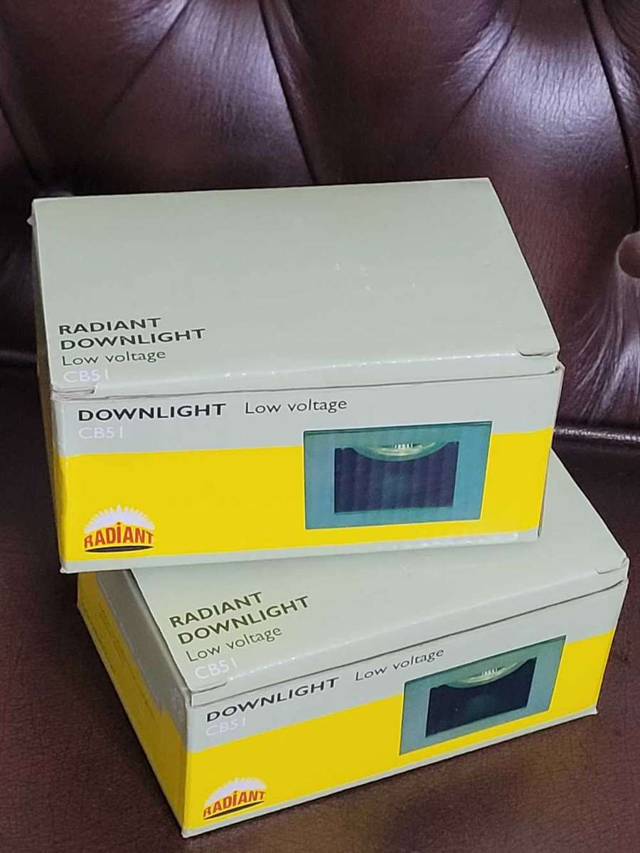 RADIANT Stainless Steel Low Voltage Down Light (CB51).   Bid Per Piece