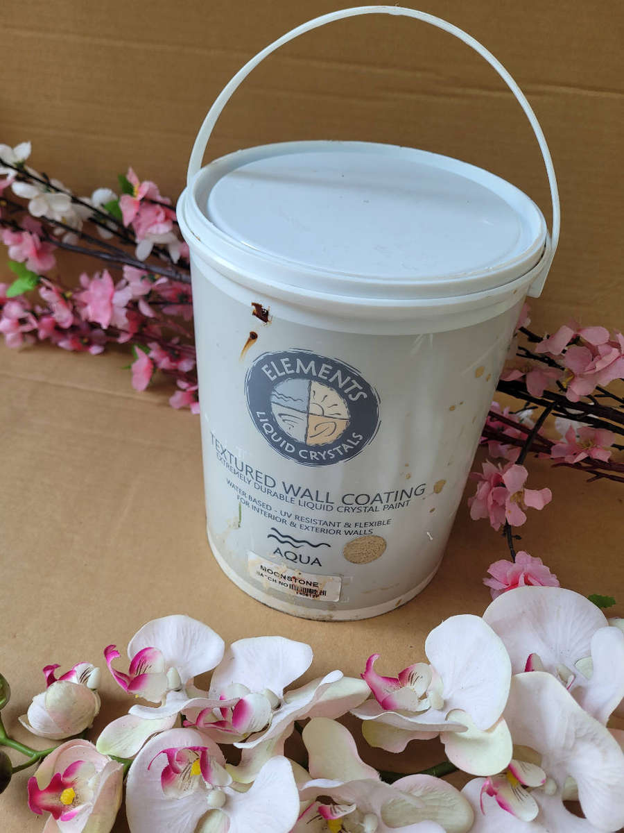 5L  UV-Resistant Textured Wall Coating (Aqua Moonstone Colour) Paint