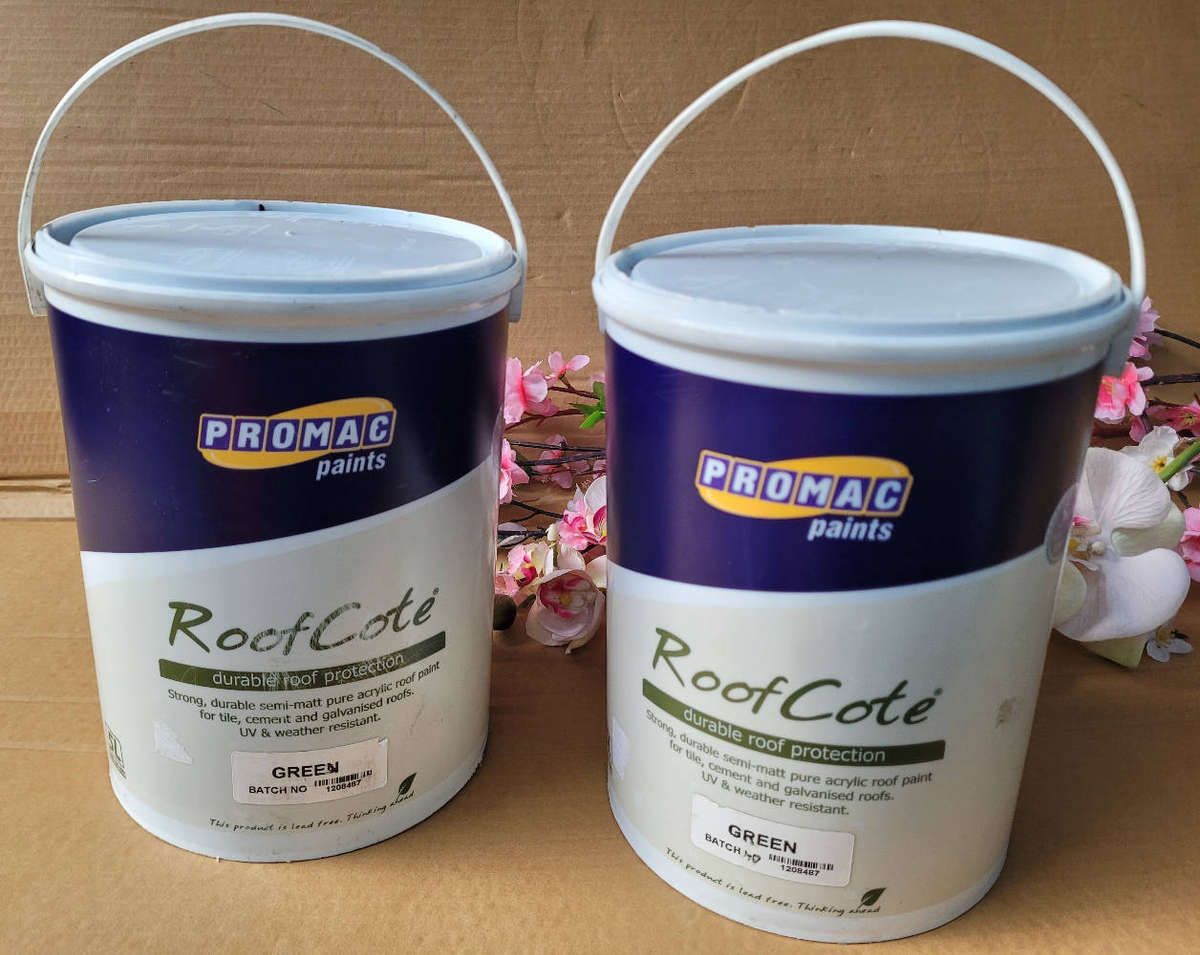 PROMAC Durable Roof Protection  (GREEN) Waterproof Paint