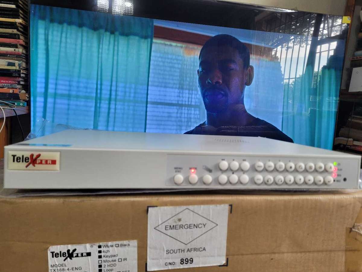 UNUSED TeleXper (TX168-4-ENG) 8-Channel Digital Video Transcoder (UNIT & INSTALLATION DISC ONLY)