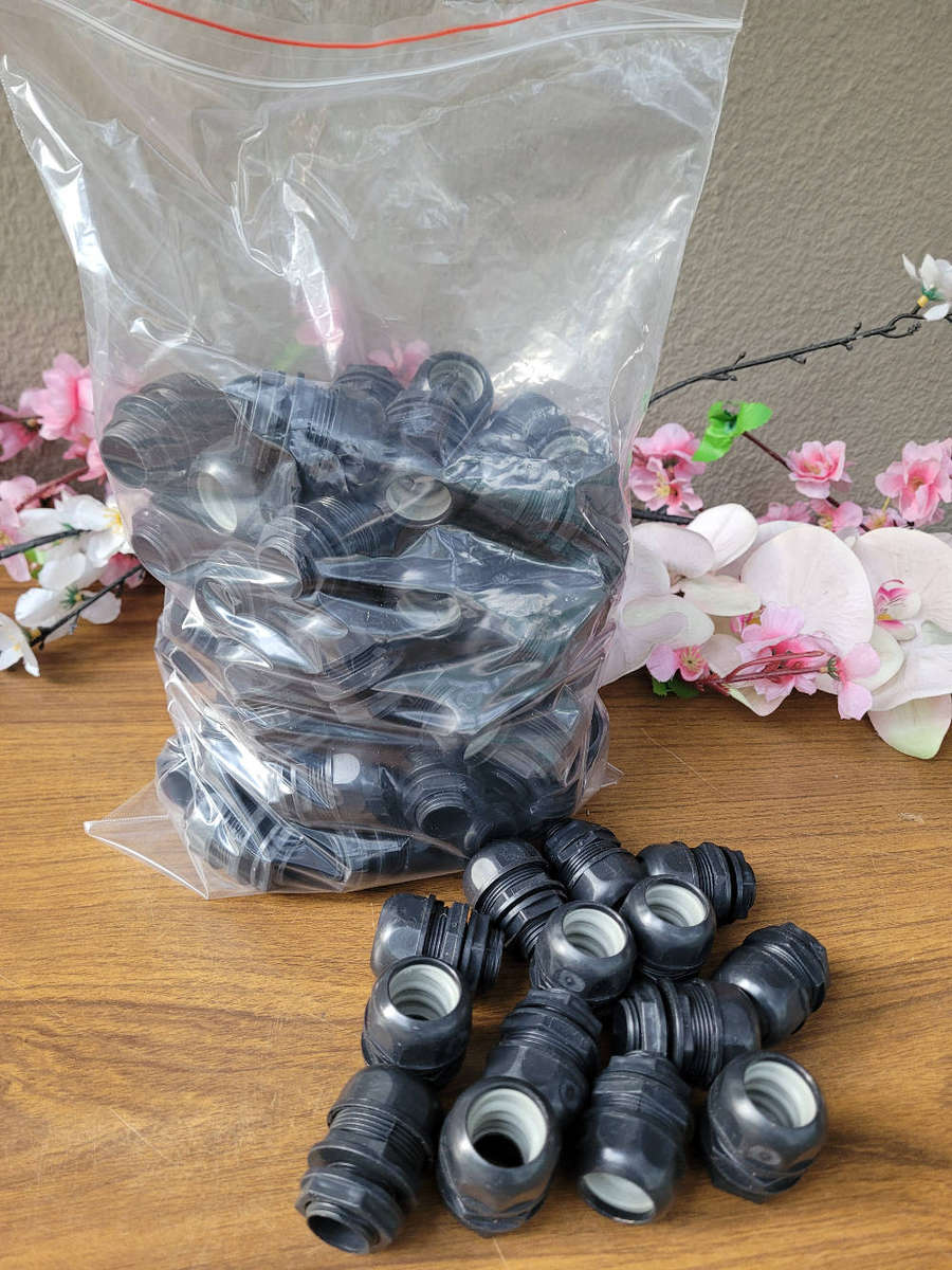 UNUSED...PVC M20 Nylon Cable Gland. ( Bid Per Piece-To Take all 80x)