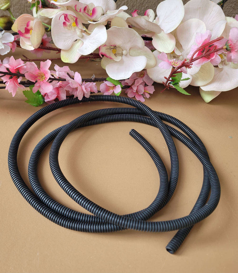 Flexible Split Cable Sleeving Conduit-As Pictured  2mx8mm. (Bid Per Piece-To Take Both)