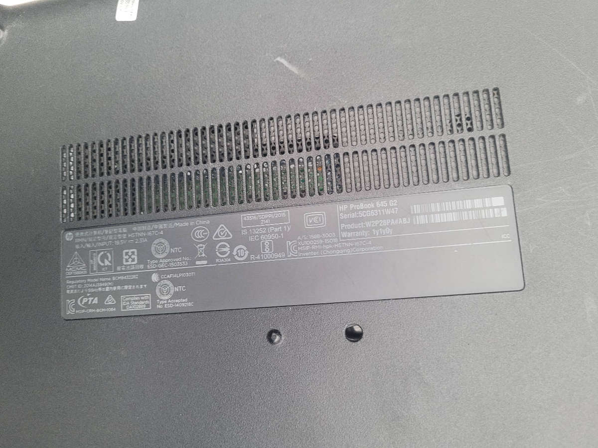 Almost New... Display Demo HP Windows 10 Pro-Book AMD PRO A8. (8GB RAM/120GB HDD)