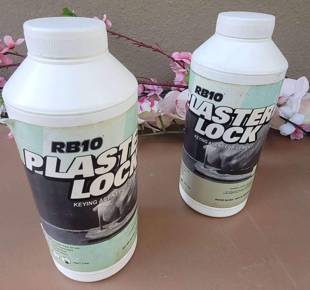 RB10 1L PLASTER LOCK-Keying Agent For Cement (Bid Per Piece-To Take Both)