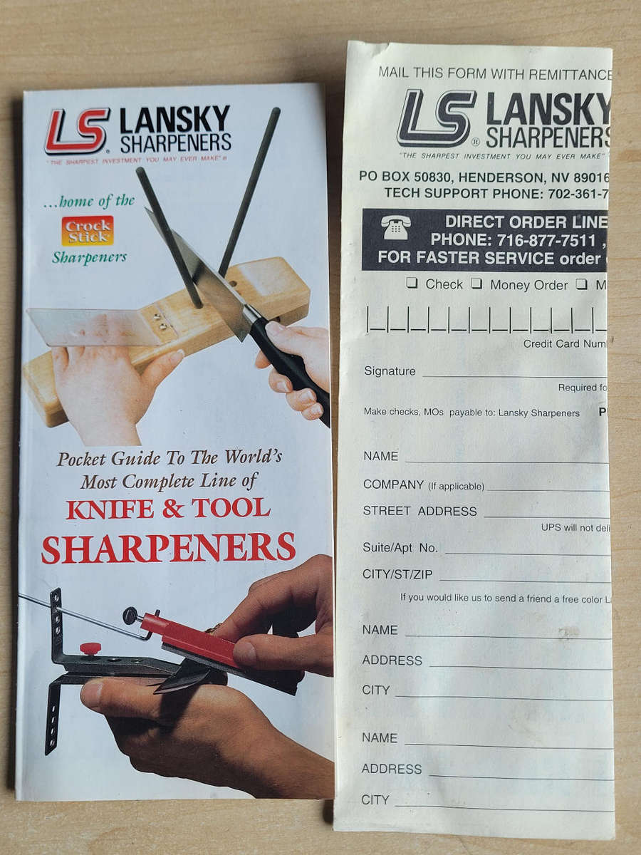 Fix-Handle Stone Sharpening Kit ( Slightly Incomplete As Pictured).