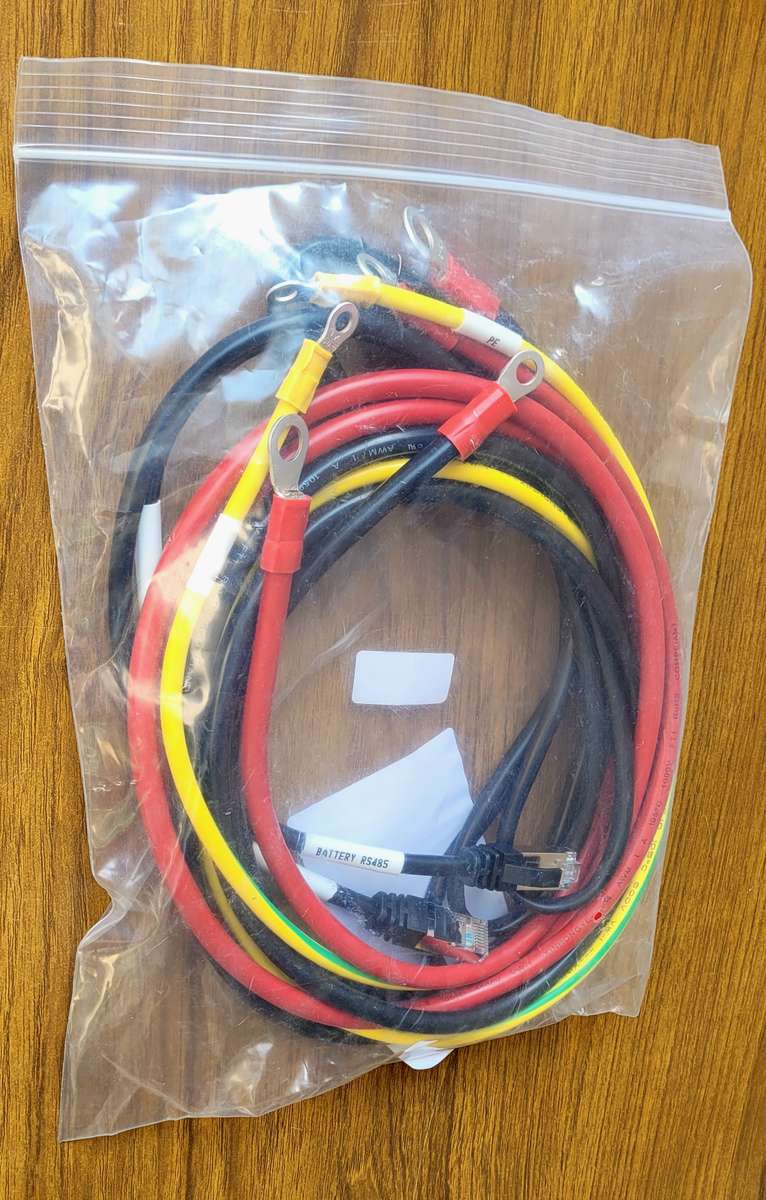 Fox ESS 2nd Life 2.56Kwh Li-Ion Battery Cable Pack. (Bid Per Piece)