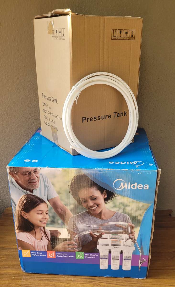 Replacement R/O Pressure TANK ONLY - NO PIPE (Model HYRO 3.0) For MIDEA 5-Stage Water Filtration Kit