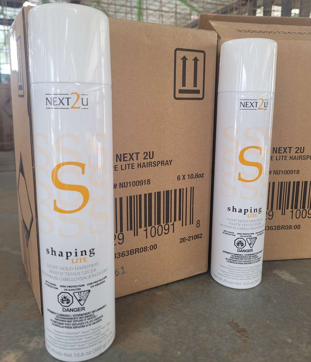 Shaping Lite 300g Flexible Hold Hair Spray - For All Hair Styles (Bid Per Can)