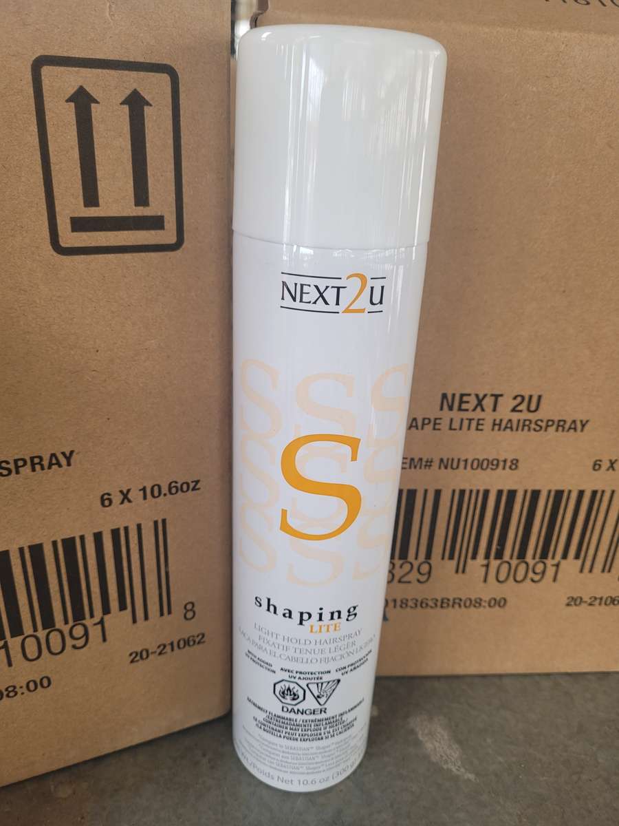 Shaping Lite 300g Flexible Hold Hair Spray - For All Hair Styles (Bid Per Can)