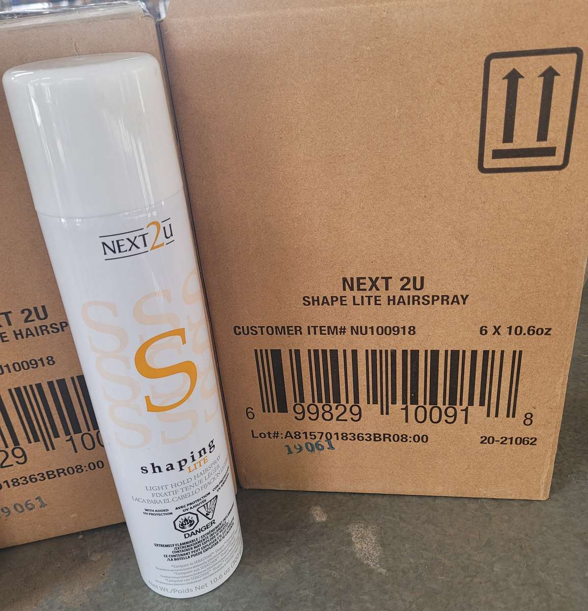 Shaping Lite 300g Flexible Hold Hair Spray - For All Hair Styles (Bid Per Can)