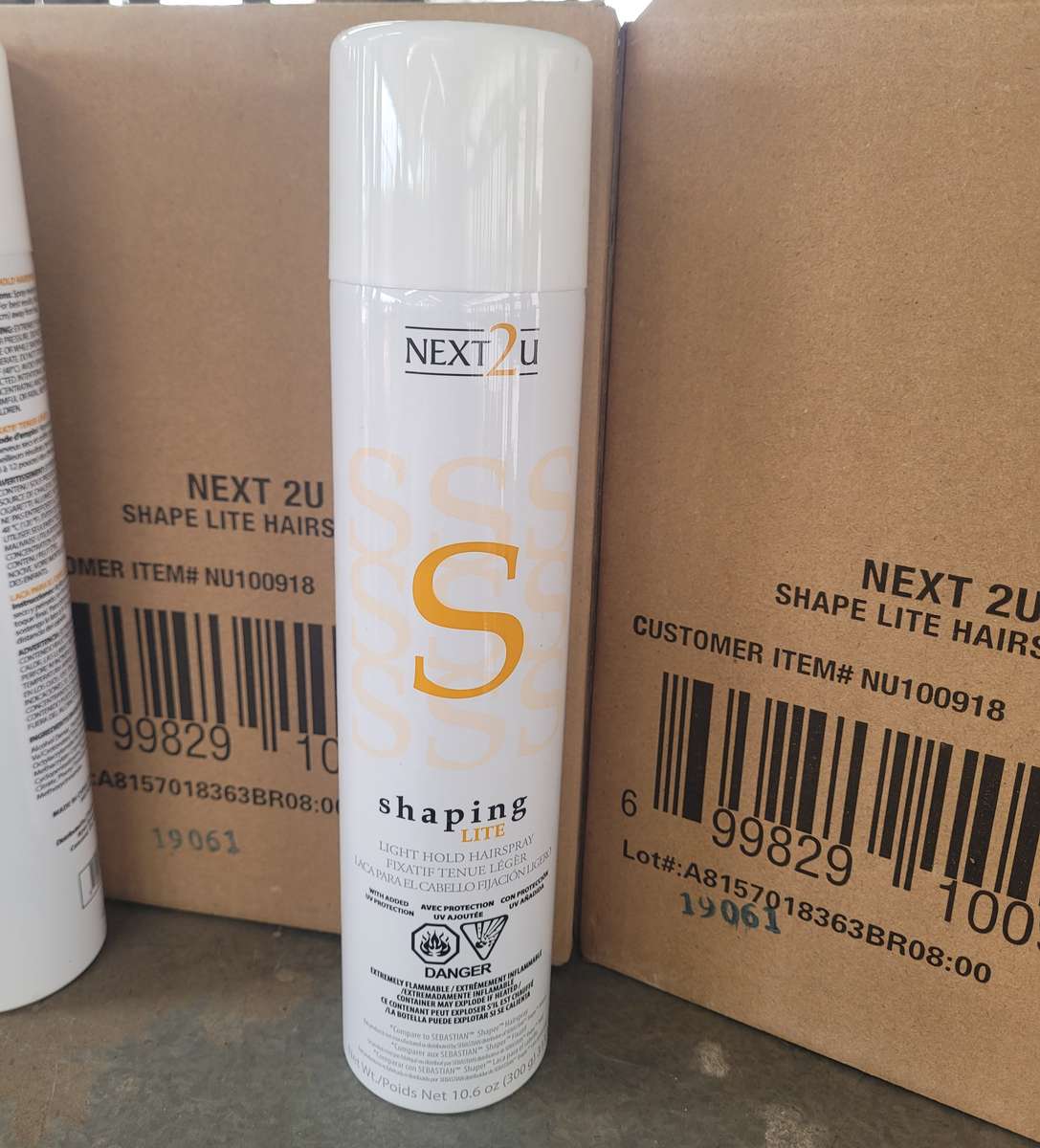 Shaping Lite 300g Flexible Hold Hair Spray - For All Hair Styles (Bid Per Can)