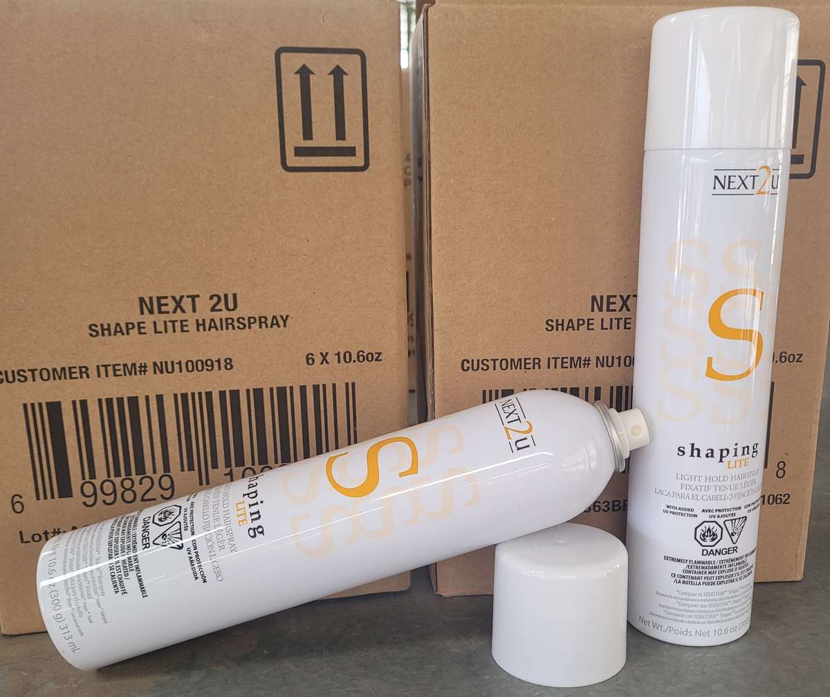 Shaping Lite 300g Flexible Hold Hair Spray - For All Hair Styles (Bid Per Can)