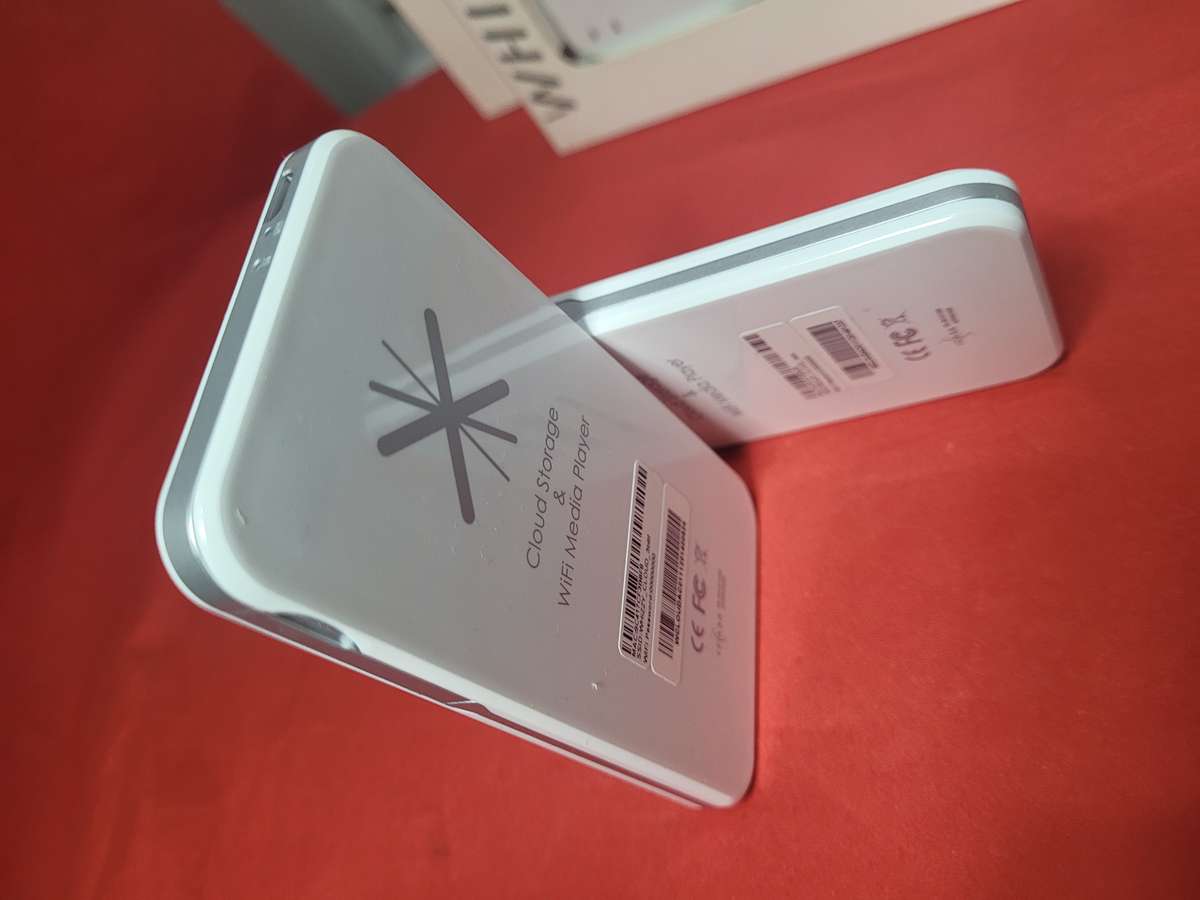 Portable WHIZZY Ultra-Slim Cloud Storage & Wi-Fi Media Streamer For iOS and Android. (Bid Per Piece)