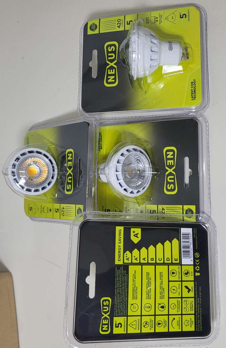 NEXUS 5w High Quality Warm White LED Down Lights, With Latest COB Technology (Bid Per Light)