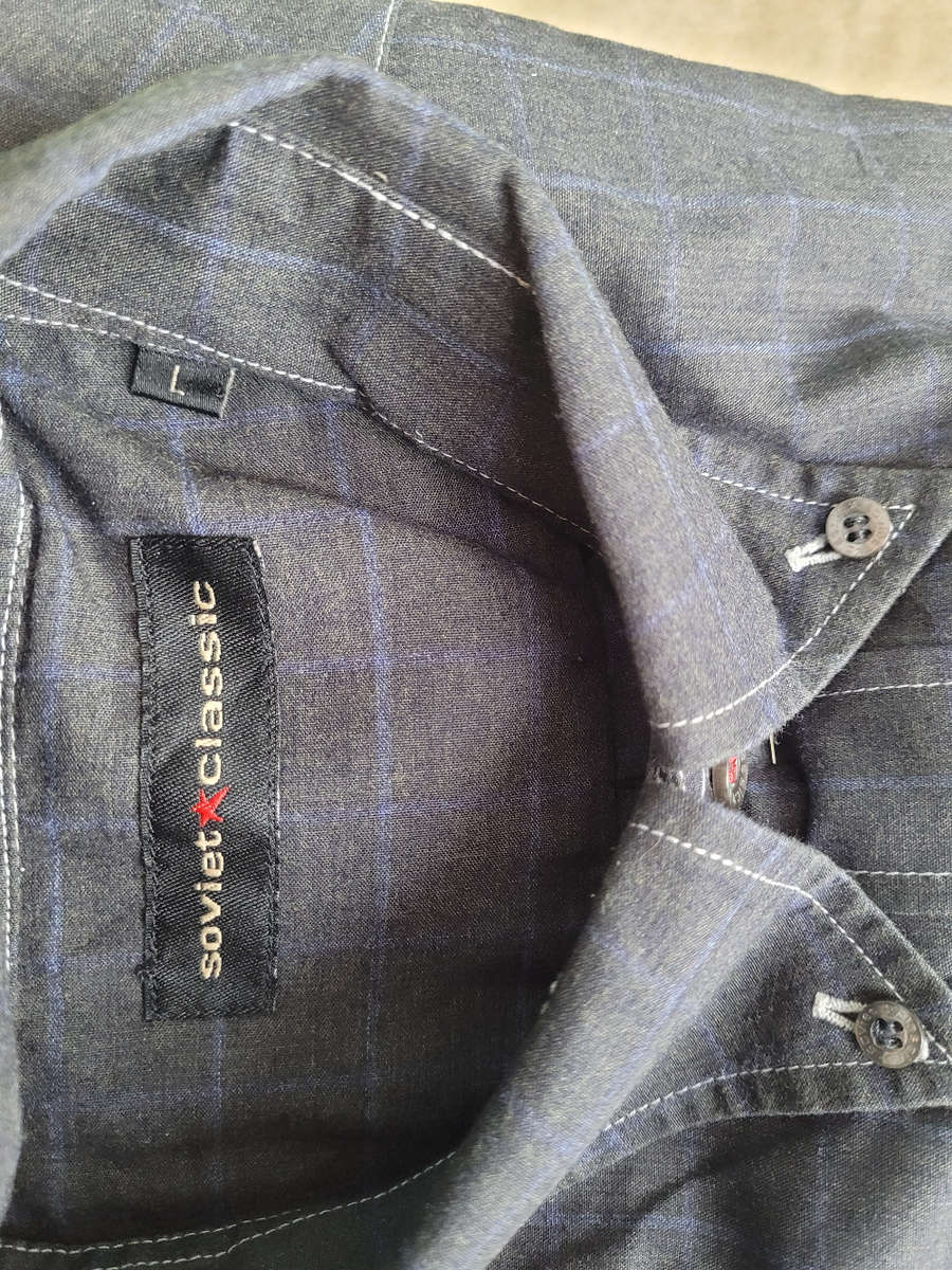 SOVIET CLASSIC Men`s Short-Sleeved Shirt (L)