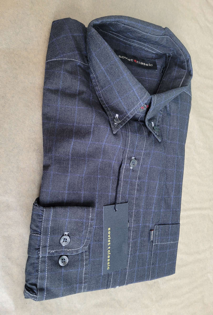 SOVIET CLASSIC Men`s Short-Sleeved Shirt (L)