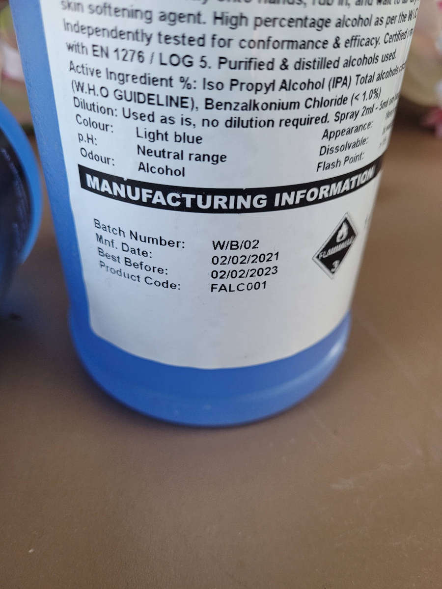 70% LIQUID SAVVY. BB: 02.02.2023 (Bid Per Piece-To Take Both)