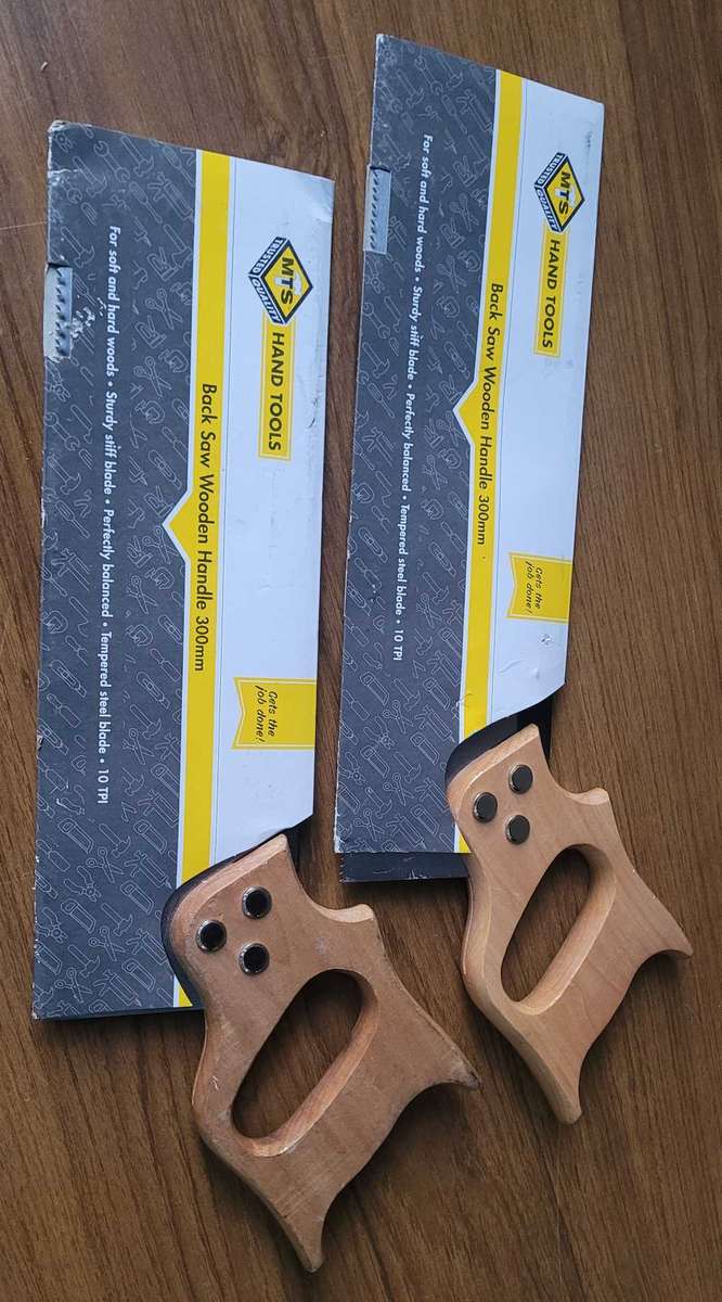 300mm Wooden-Handle Back Saw (Bid Per Piece)