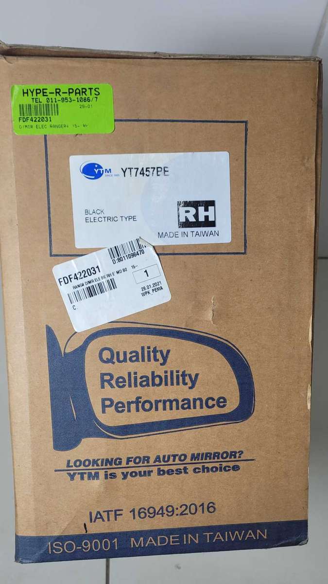 Ford Ranger Right Hand Electric Mirror . See Photos For Item Description