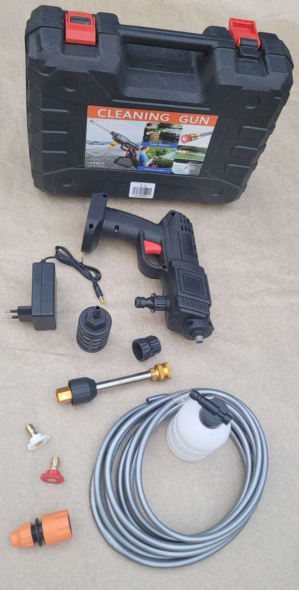 NO BATTERY. UNUSED Cleaning High Preasure Spray Gun (As Pictured)