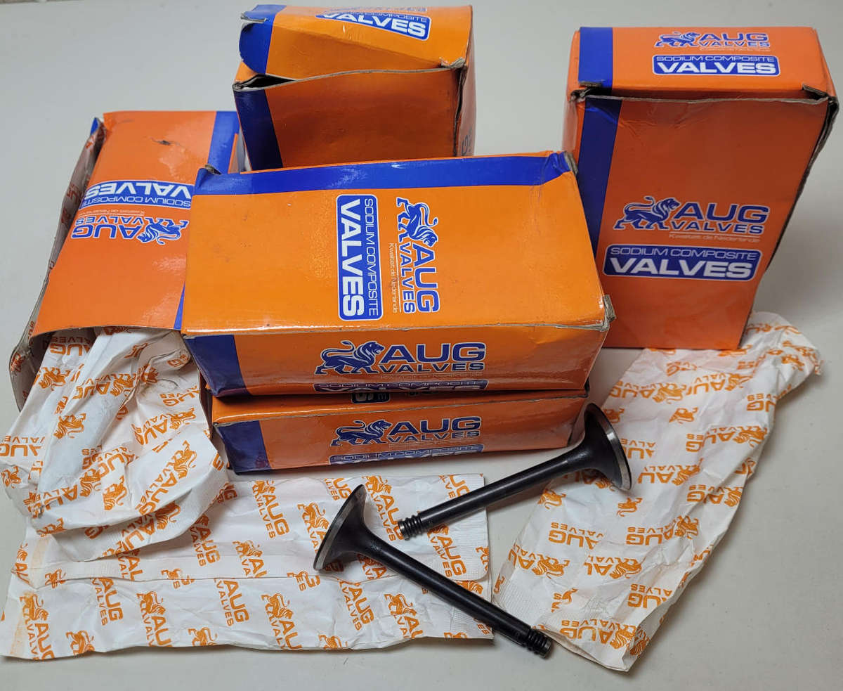 4-Piece AUG Export Quality Sodium Composite Engine Valves - MIXED SIZES. (Bid To Take All 10x)