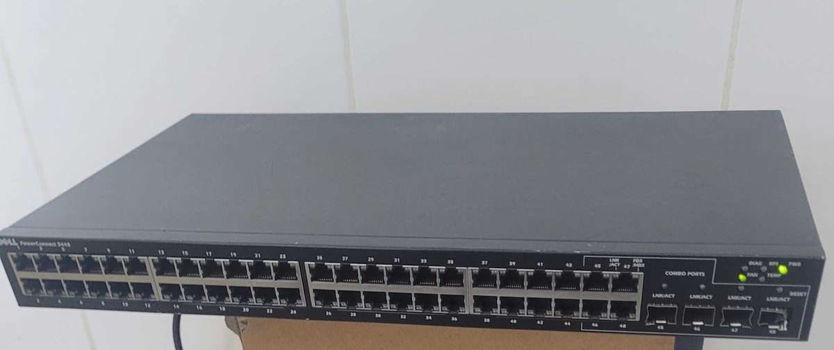 48-Port DELL (Power Connect 5448) Ethernet.