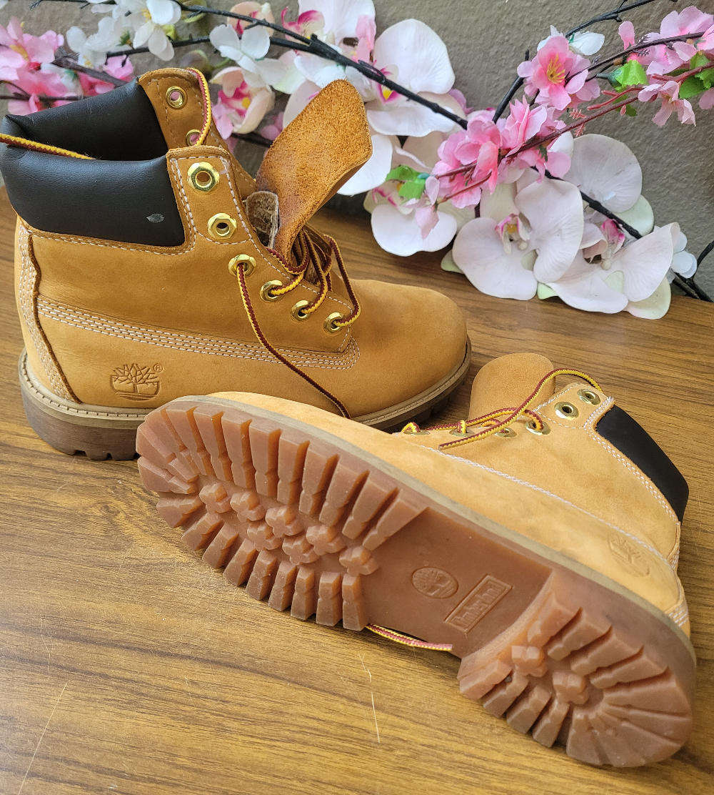 TIMBERLAND Clean-Used Quality Genuine Leather Boots  (UK 3 )