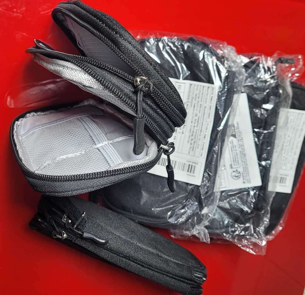 Portable Double Zip Sony Play Station PSP Carrying Case (Bid Per Piece)