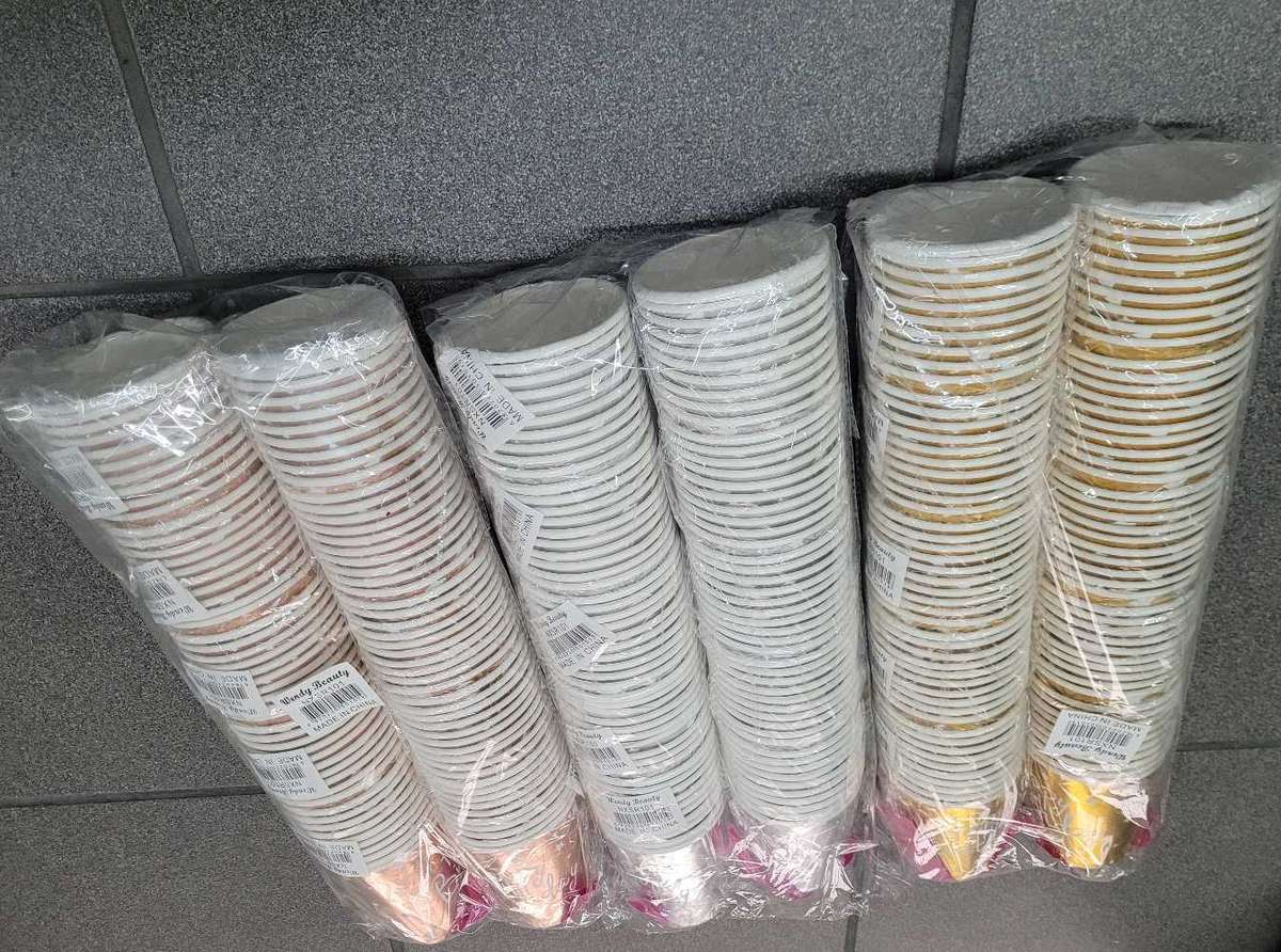 Birthday party plastic drinking cups - (Minimum order of 100)x.