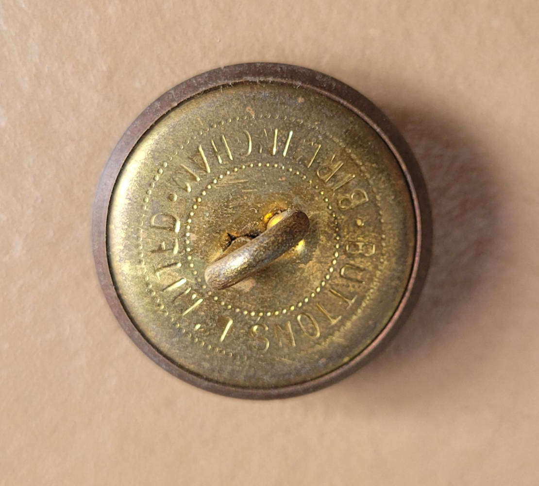 Old SAP/Navy Collectable Lot-As Pictured, Buttons/Cap//Tin/Earrings.