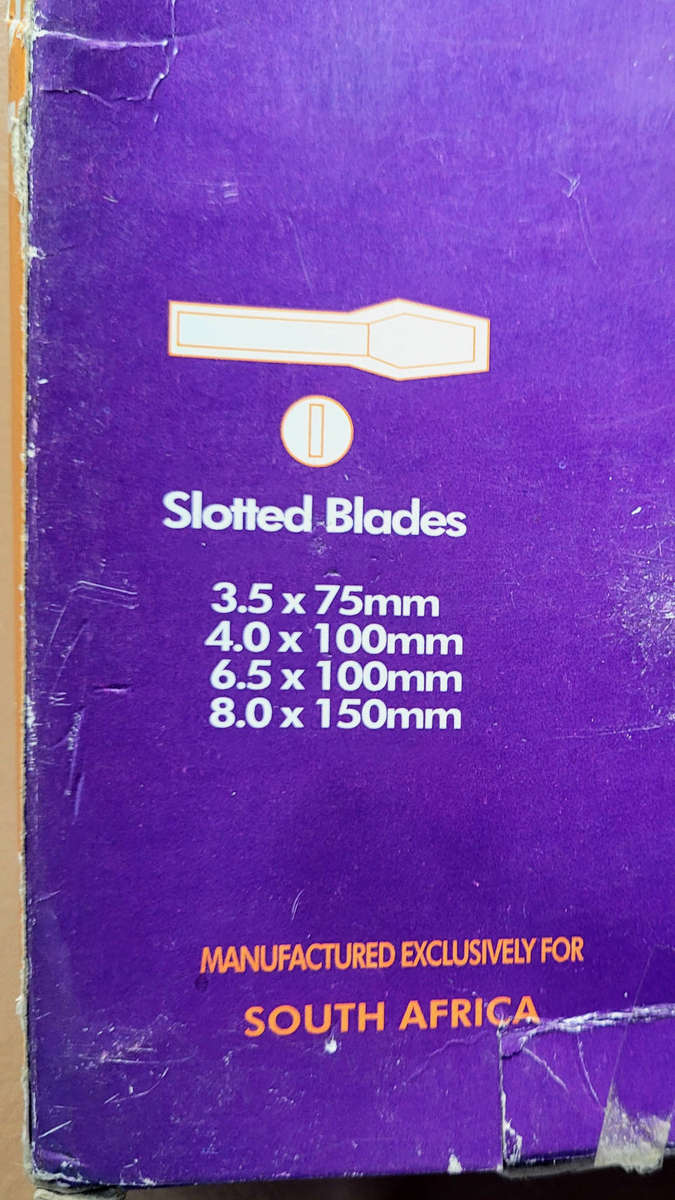 Chrome Vanadium Magnetic-Tipped Screw Driver Set