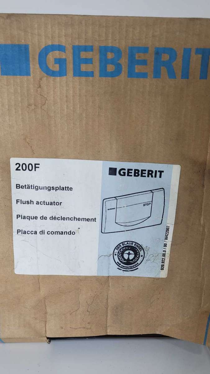 UNUSED GEBERIT Wall-Mount Toilet Flush Actuator (Bid Per Piece)