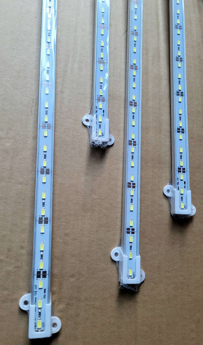 4x Battery-Operated LED Strip Light Bars (Bid Per Piece-To Take All 4x)