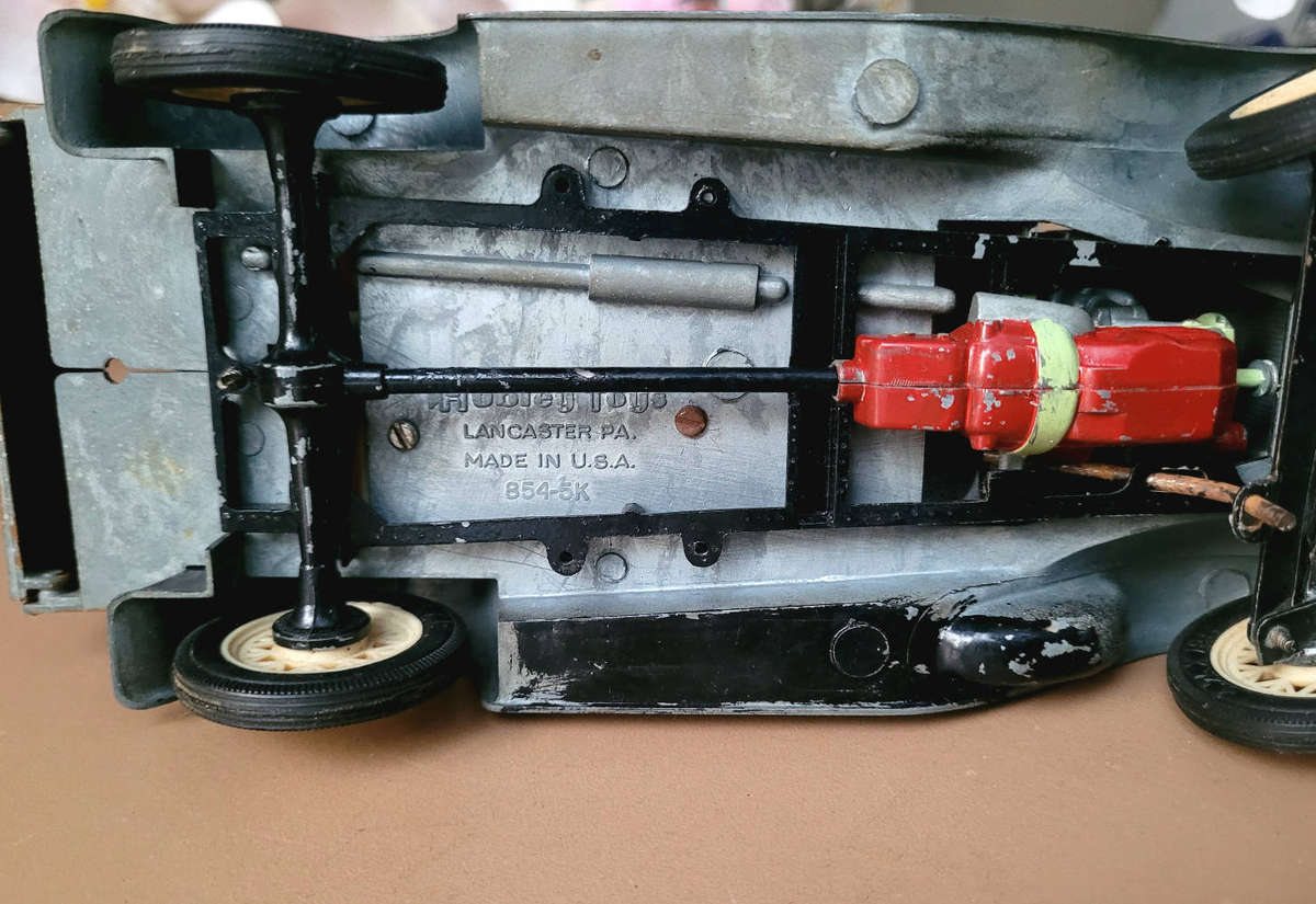 Vintage Collectable WOODY FORD PANEL TRUCK 854-5K-With Broken Steering Wheel, As Pictured