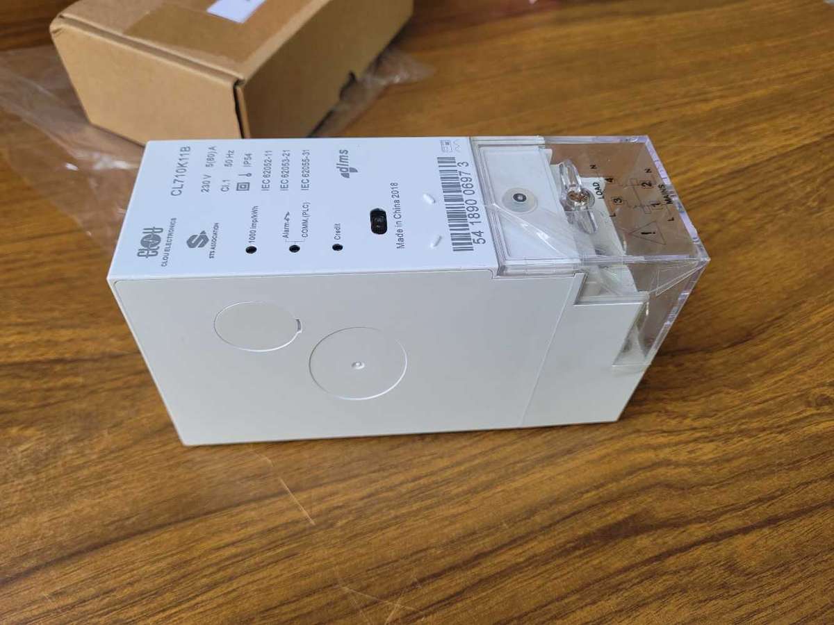 UNUSED...Single-Phase Din Rail Pre-Paid Electricity Meter (CL710K11B)