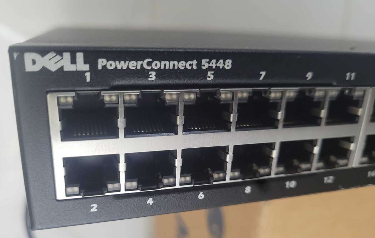 48-Port DELL (Power Connect 5448) Ethernet.