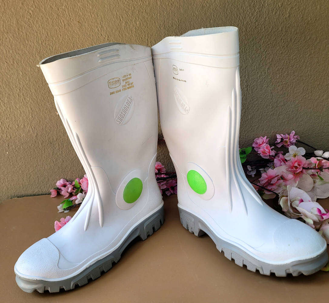 UNUSED...High Quality Size 13/US 14 Steel Toe-Capped STIMELA Executive Safety Gum Boots