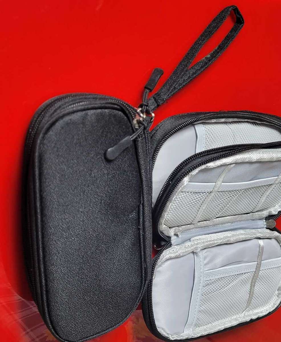 Portable Double Zip Sony Play Station PSP Carrying Case (Bid Per Piece)