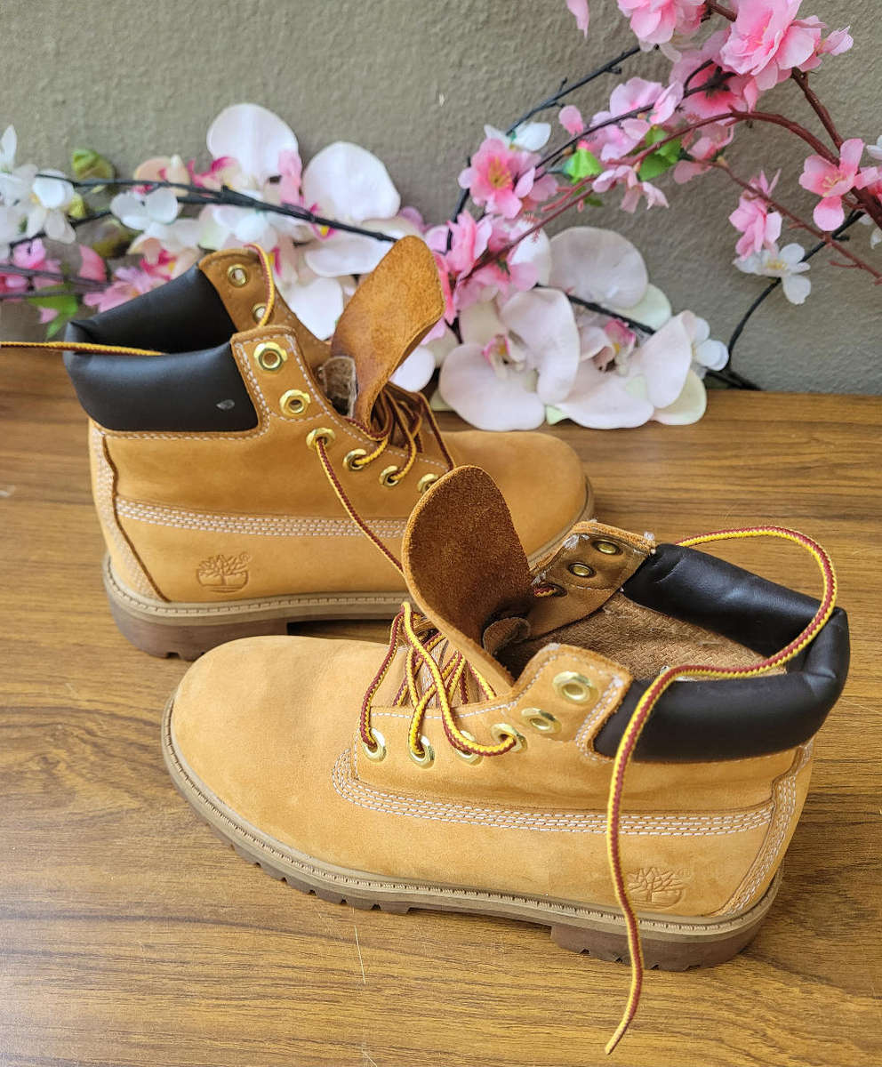 TIMBERLAND Clean-Used Quality Genuine Leather Boots  (UK 3 )