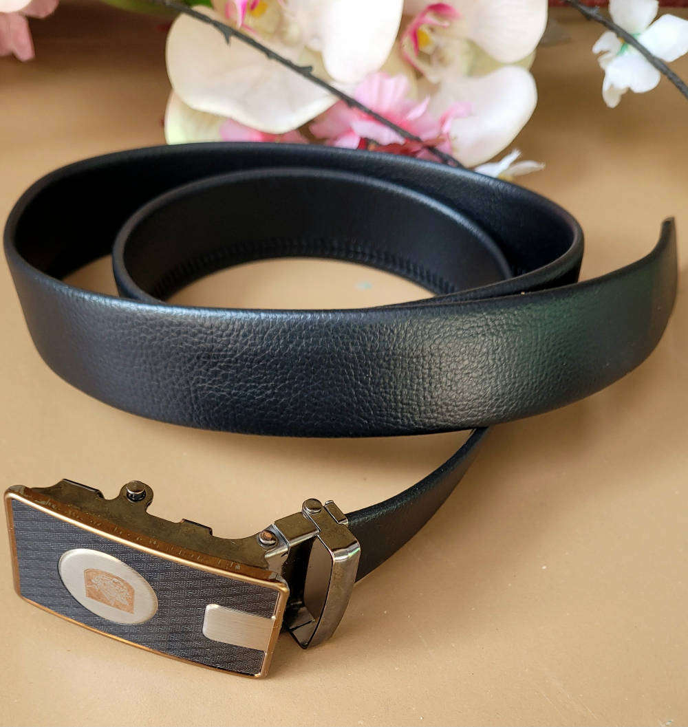 Men's Soft Leather Belt (113X3.5)cm. Bid Per Piece