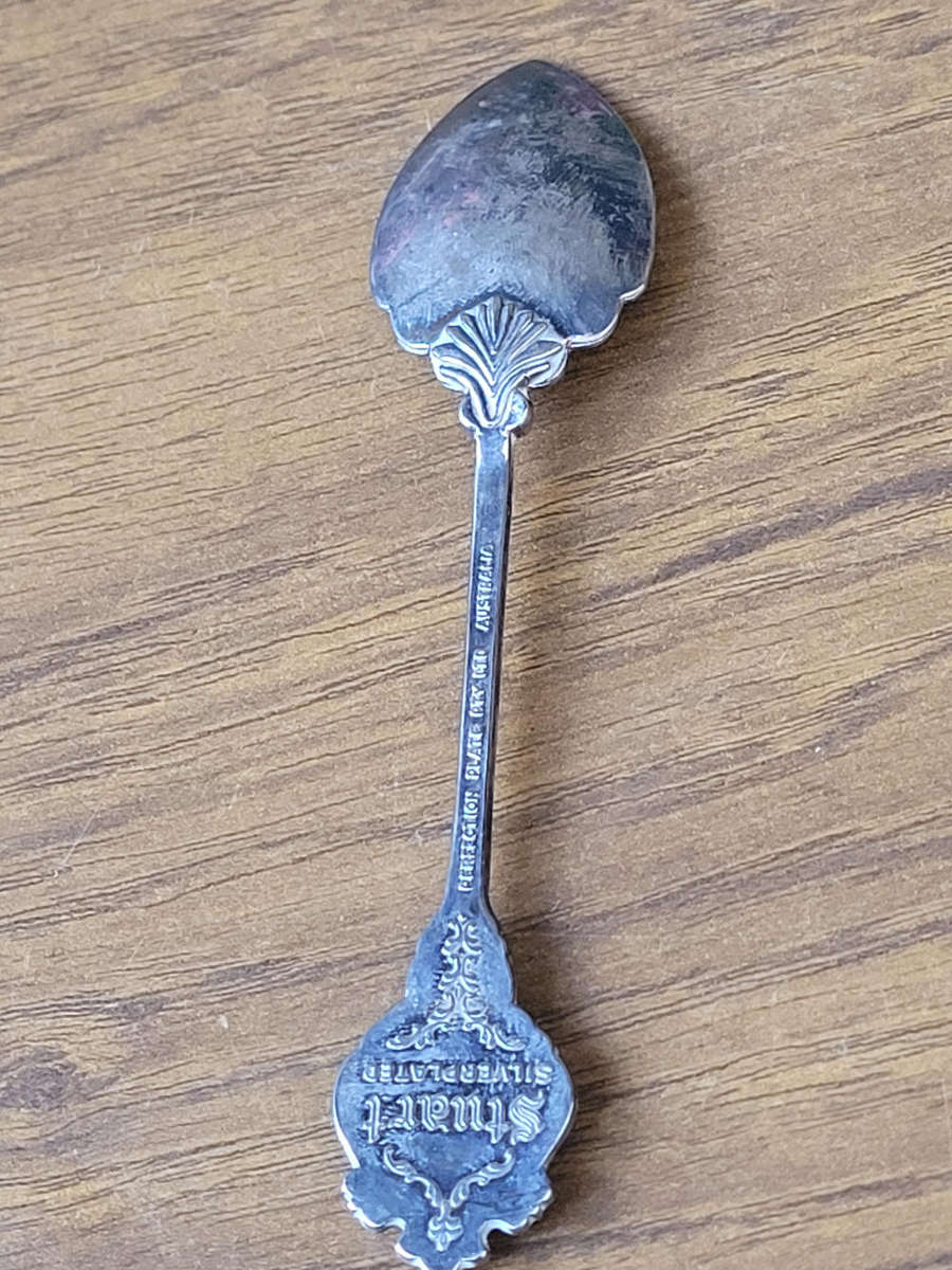 Various Souvenir  Decorative Spoons In A Velvet-Line Box (As Pictured)