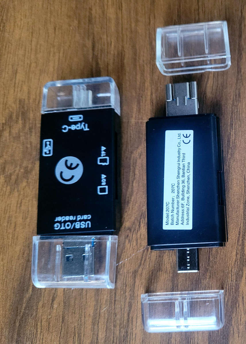 USB 3.0 C-Type OTG Card Reader/Adaptor (Bid Per Piece)
