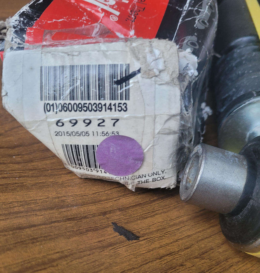 GABRIEL Rear Axle Twin-Tube Telescopic SHOCK ABSORBER - Fits RENAULT MEGANE 1995-2003 (Part: 69927)