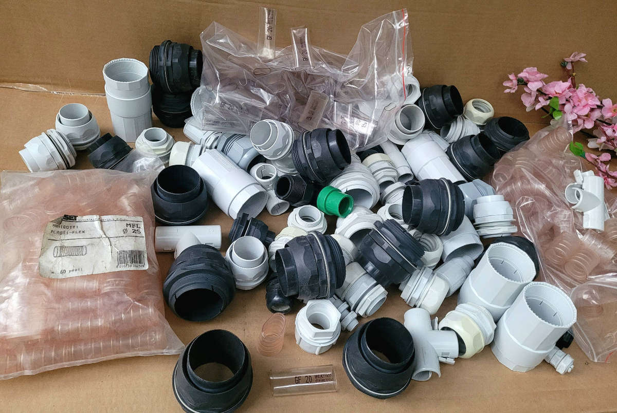 UNUSED... 247x ASSORTED PVC Fittings. (Bid Per Piece-To Take All 247x)