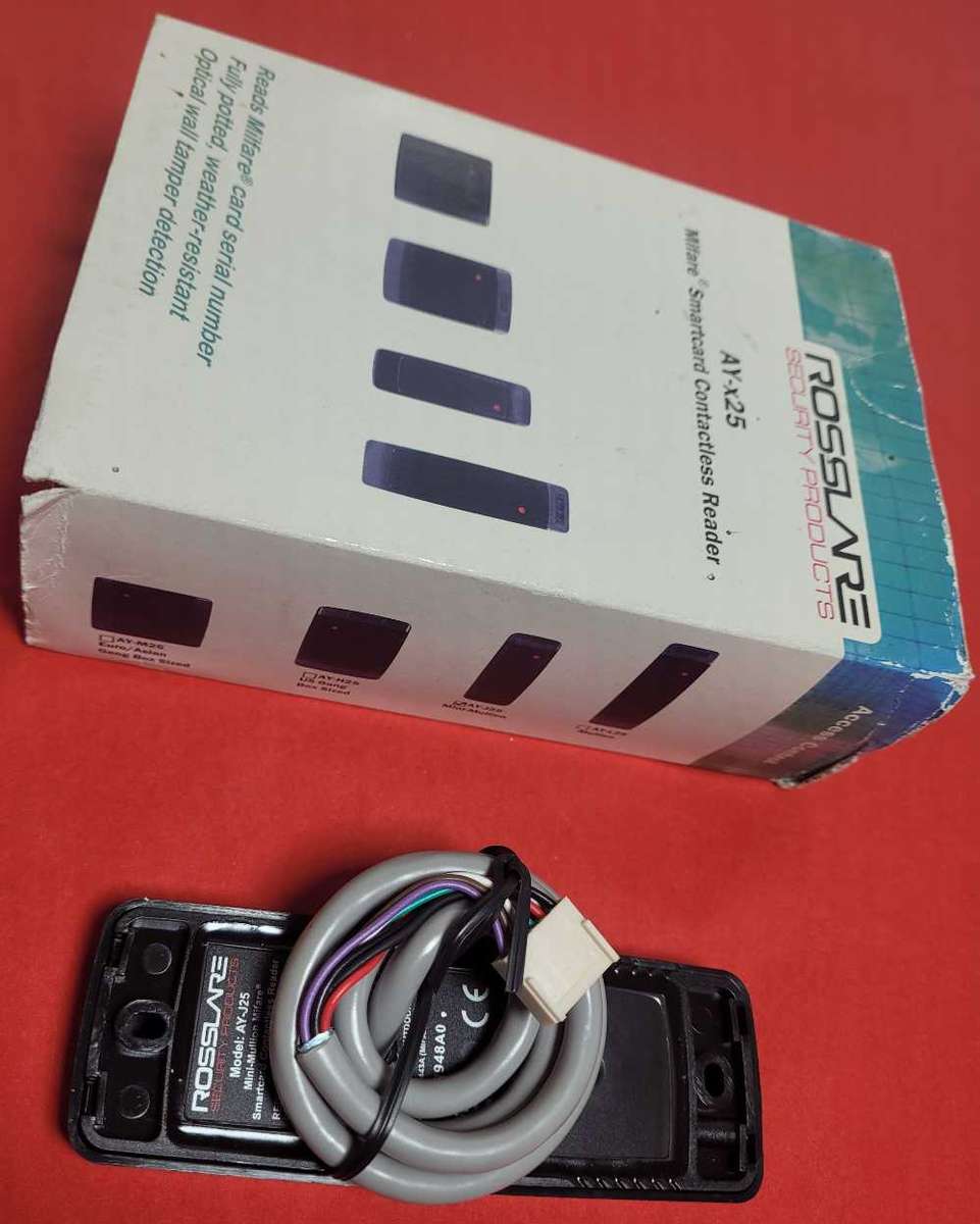 Rosslare AY-J25 US Gang Box Milfare Smart Card Contactless Reader (Compatibles: H25, K25, L25 & M25)