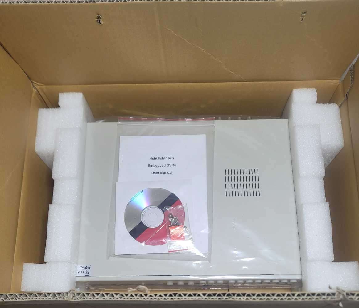 UNUSED TeleXper (TX168-4-ENG) 8-Channel Digital Video Transcoder (UNIT & INSTALLATION DISC ONLY)