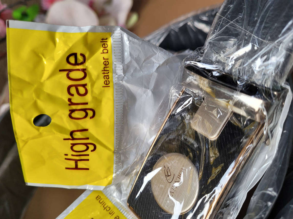 Men's Soft Leather Belt (113X3.5)cm. Bid Per Piece