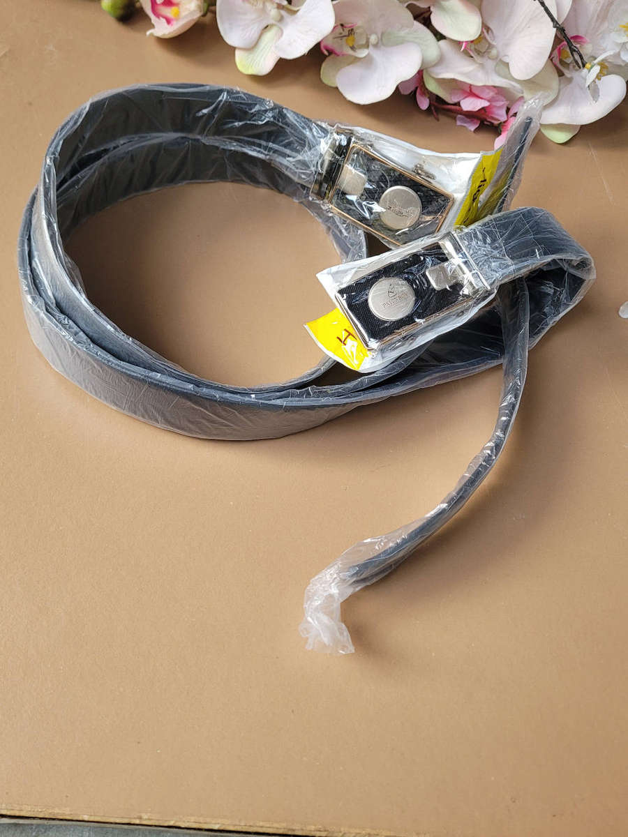 Men's Soft Leather Belt (113X3.5)cm. Bid Per Piece