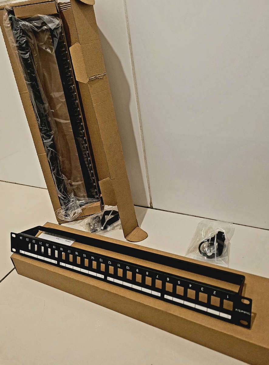 UNUSED...GLOBAL SIX 24-Port Patch Panel (Bid Per Piece )